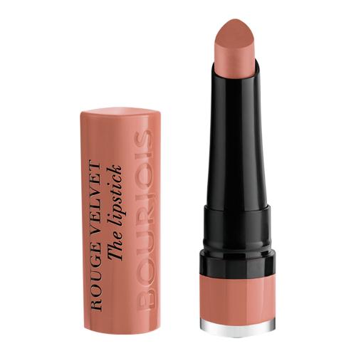 BOURJOIS Paris Rouge Velvet The Lipstick 2,4 g rúž pre ženy 01 Hey Nude!