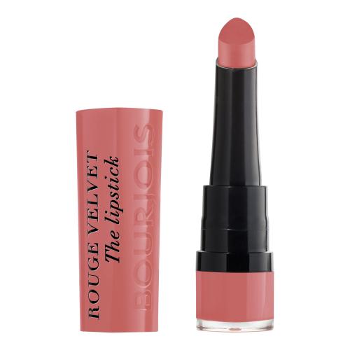 BOURJOIS Paris Rouge Velvet The Lipstick 2,4 g rúž pre ženy 02 Flaming´rose