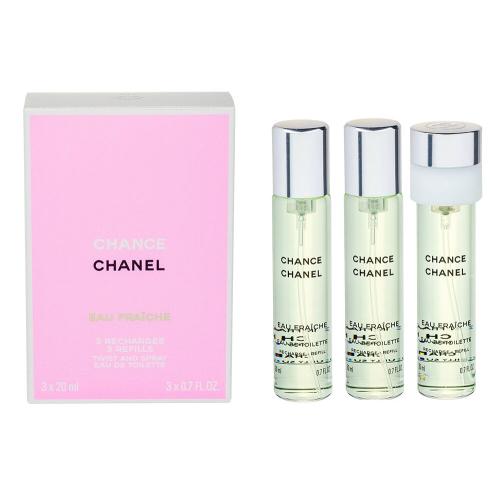 Chanel Chance Eau Fraîche 3x20 ml toaletná voda pre ženy