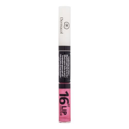 Dermacol 16H Lip Colour 4,8 g rúž pre ženy 15 tekutý rúž