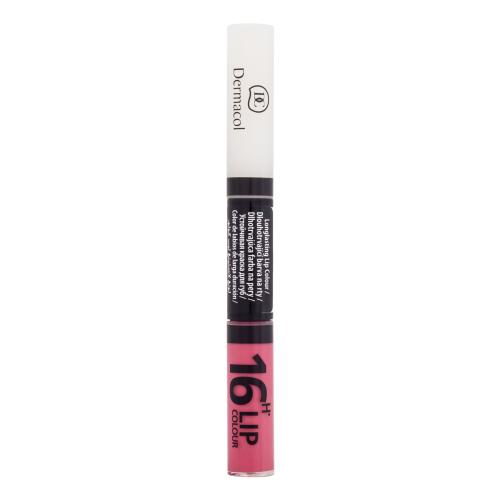 Dermacol 16H Lip Colour 4,8 g rúž pre ženy 16 tekutý rúž