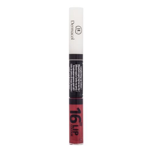 Dermacol 16H Lip Colour 4,8 g rúž pre ženy 20 tekutý rúž