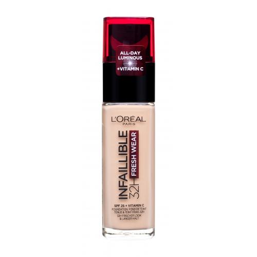 L’Oréal Paris Infaillible 32H Fresh Wear dlhotrvajúci tekutý make-up odtieň 220 NEUTRAL NEUTRE 30 ml