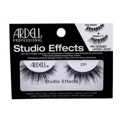 Ardell Studio Effects 231 Wispies 1 ks umelé mihalnice pre ženy Black