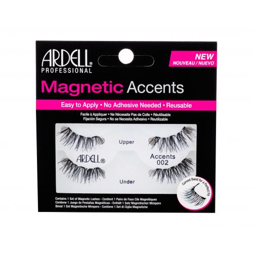 Ardell Magnetic Accents 002 1 ks umelé mihalnice pre ženy Black