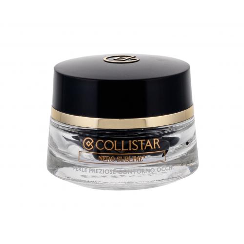Collistar Nero Sublime® Precious Pearls Eye Contour spevňujúce očné sérum v kapsuliach 40 cps
