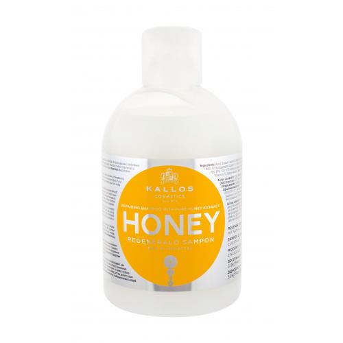 Kallos Cosmetics Honey 1000 ml regeneračný šampón s medovým extraktom pre ženy