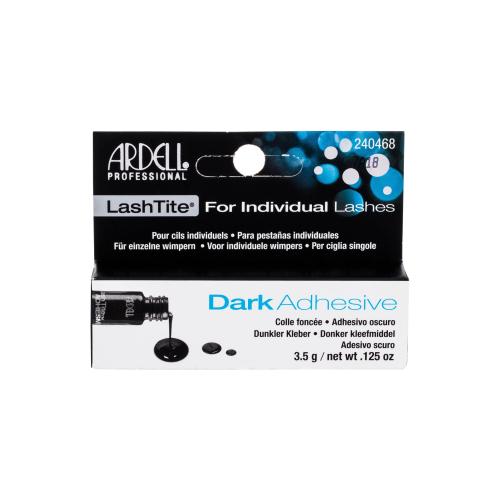 Ardell LashTite Dark Adhesive 3,5 g umelé mihalnice pre ženy poškodená krabička