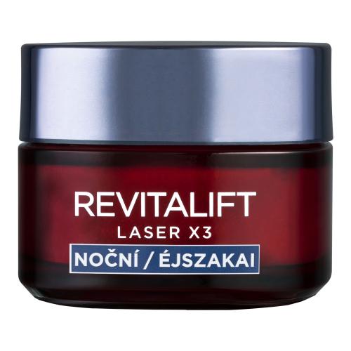 L’Oréal Paris Revitalift Laser X3 nočný regeneračný krém proti starnutiu pleti 50 ml