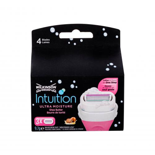 Wilkinson Sword Intuition Ultra Moisture náhradné ostrie náhradná britva 3 ks pre ženy
