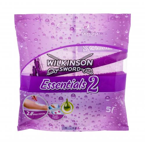 Wilkinson Sword Essentials 2 jednorázové holiace strojčeky pre ženy 5 ks