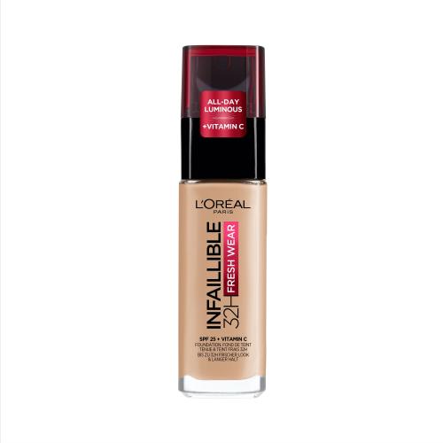 L’Oréal Paris Infaillible 32H Fresh Wear dlhotrvajúci tekutý make-up odtieň 145 Cool Rose 30 ml