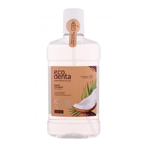 Ecodenta Cosmos Organic Minty Coconut ústna voda príchuť Coconut, Aloe Vera, Pepermint 500 ml