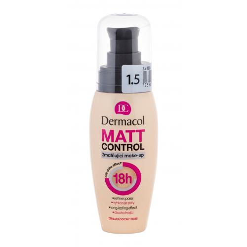 Dermacol Matt Control 30 ml make-up pre ženy 1.5 na veľmi suchú pleť