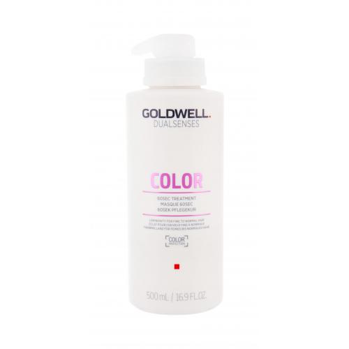 Goldwell Dualsenses Color 60 Sec Treatment 500 ml maska na vlasy pre ženy na farbené vlasy; na jemné vlasy; na normálne vlasy