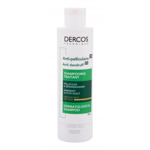 Vichy Dercos Anti-Dandruff Dry Hair 200 ml šampón proti lupinám pre suché vlasy pre ženy