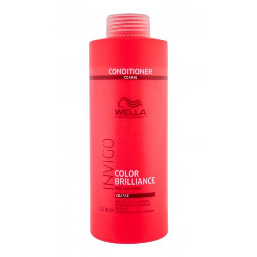 Wella Professionals Invigo Color Brilliance 1000 ml kondicionér pre farbené hrubé vlasy pre ženy