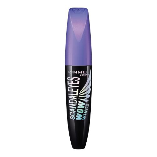 Rimmel ScandalEyes WOW Wings riasenka pre objem a natočenie rias odtieň 003 Extreme Black 12 ml