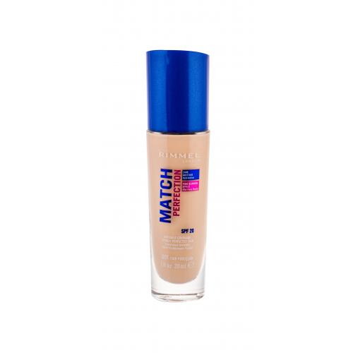 Rimmel Match Perfection tekutý make-up SPF 20 odtieň 001 Fair Porcelain 30 ml