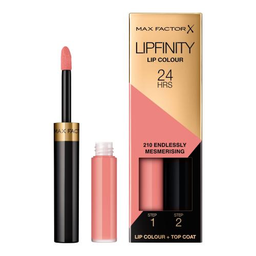 Max Factor Lipfinity Lip Colour dlhotrvajúci rúž s balzamom odtieň 210 Endlessly Mesmerising 4,2 g