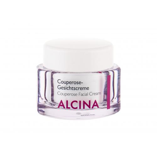 ALCINA Couperose 50 ml denný pleťový krém pre ženy proti začervenanej pleti; na citlivú a podráždenú pleť