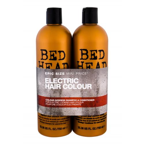 Tigi Bed Head Colour Goddess darčeková kazeta šampón 750 ml + kondicionér 750 ml pre ženy na farbené vlasy