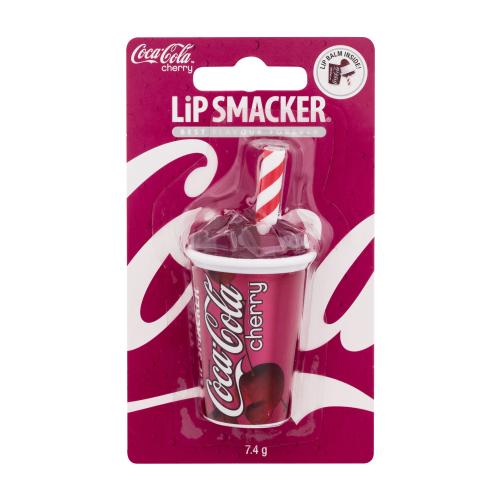 Lip Smacker Coca Cola štýlový balzam na pery v tégliku príchuť Cherry 7.4 g