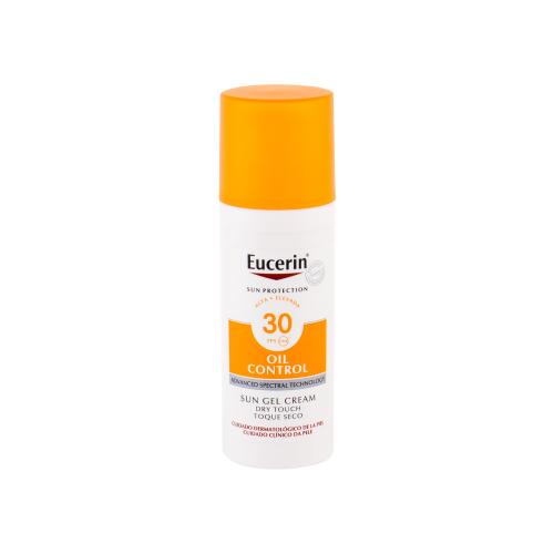 Eucerin Sun Oil Control Sun Gel Dry Touch SPF30 50 ml opaľovací prípravok na tvár unisex poškodená krabička