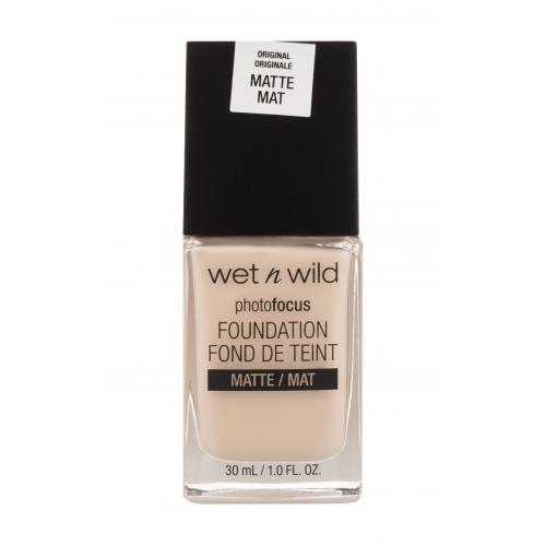 Wet n Wild PhotoFocus zmatňujúci fluidný make-up odtieň Soft Ivory 30 ml