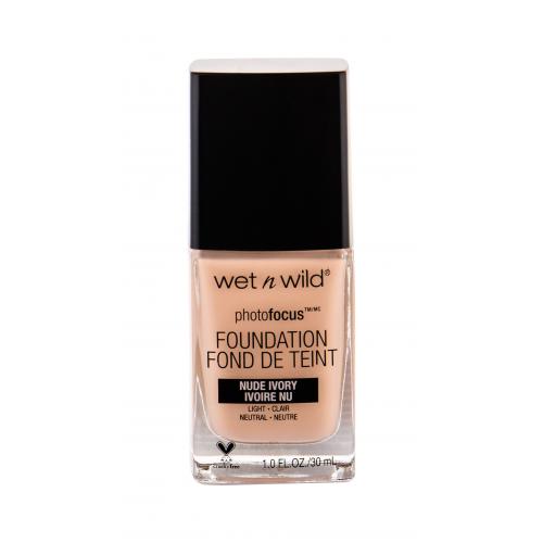 Wet n Wild PhotoFocus zmatňujúci fluidný make-up odtieň Nude Ivory 30 ml