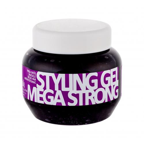 Kallos Cosmetics Styling Gel Mega Strong 275 ml gél na vlasy pre ženy