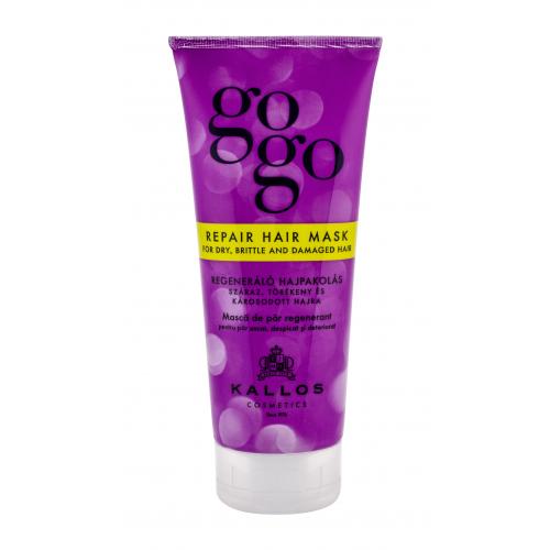 Kallos Cosmetics Gogo Repair 200 ml maska na vlasy pre ženy na poškodené vlasy; na šedivé vlasy; na oslabené vlasy