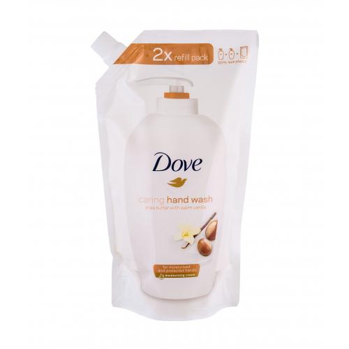 Dove Purely Pampering Shea Butter & Vanilla tekuté mydlo náhradná náplň bambucké maslo a vanilka 500 ml
