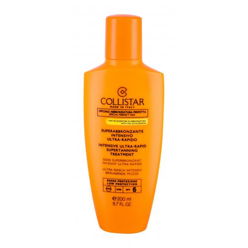 Collistar Special Perfect Tan Intensive Ultra-Rapid Supertanning Treatment krém na opaľovanie SPF 6 200 ml