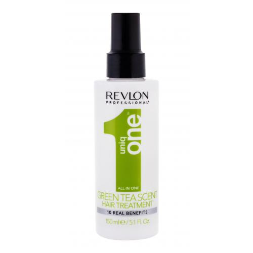 Revlon Professional Uniq One Green Tea Scent 150 ml maska na vlasy pre ženy poškodená krabička na všetky typy vlasov