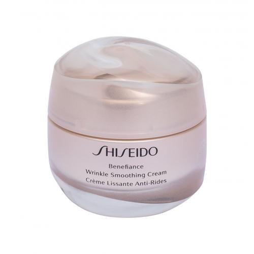 Shiseido Benefiance Wrinkle Smoothing Cream 50 ml denný pleťový krém pre ženy na veľmi suchú pleť; proti vráskam; spevnenie a lifting pleti