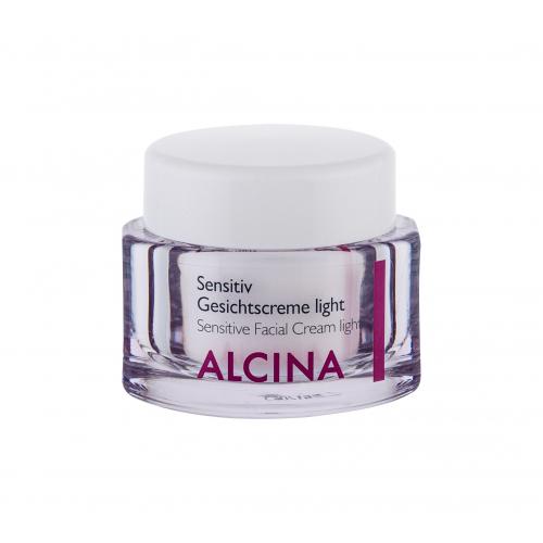 Alcina For Sensitive Skin jemný pleťový krém pre upokojenie a posilnenie citlivej pleti 50 ml