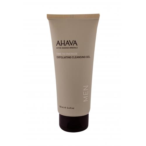AHAVA Men Time To Energize 100 ml čistiaci gél pre mužov na veľmi suchú pleť; na rozjasnenie pleti; na dehydratovanu pleť; na unavenú pleť