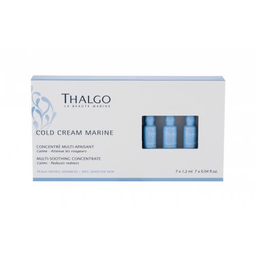Thalgo Cold Cream Marine Multi-Sooting Concentrate regeneračný koncentrát pre citlivú a podráždenú pleť 7x1.2 ml