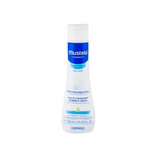 Mustela Bébé Multi-Sensory Bubble Bath 200 ml sprchovací gél pre deti