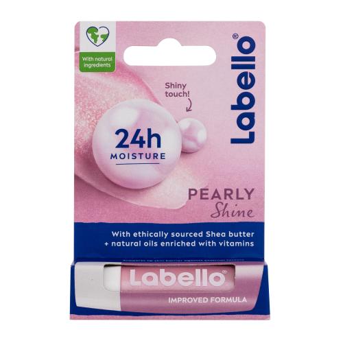 Labello Pearly Shine 24h Moisture Lip Balm 4,8 g balzam na pery pre ženy