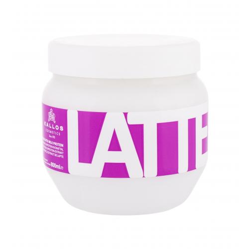 Kallos Cosmetics Latte 800 ml maska na vlasy pre ženy na poškodené vlasy