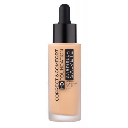 Gabriella Salvete Correct & Comfort tekutý make-up pre perfektný vzhľad odtieň 102 29 ml