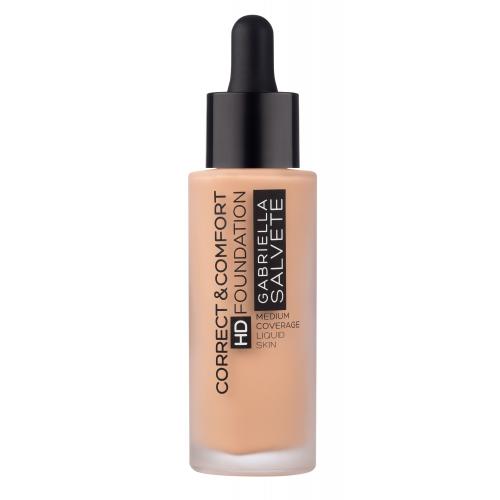 Gabriella Salvete Correct & Comfort tekutý make-up pre perfektný vzhľad odtieň 104 29 ml