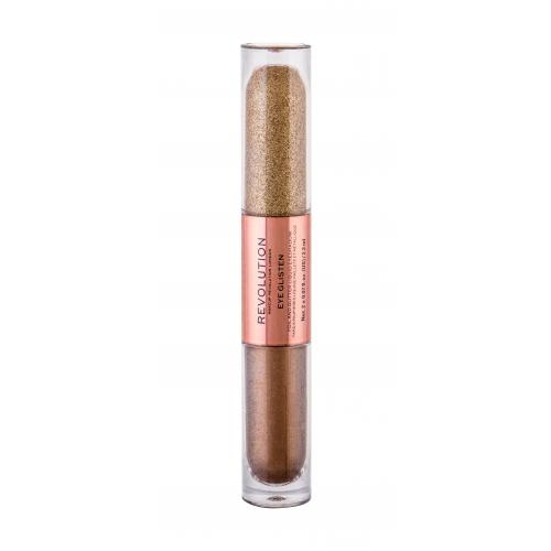Makeup Revolution Eye Glisten tekuté očné tiene odtieň Dreamland 2x2,2 ml