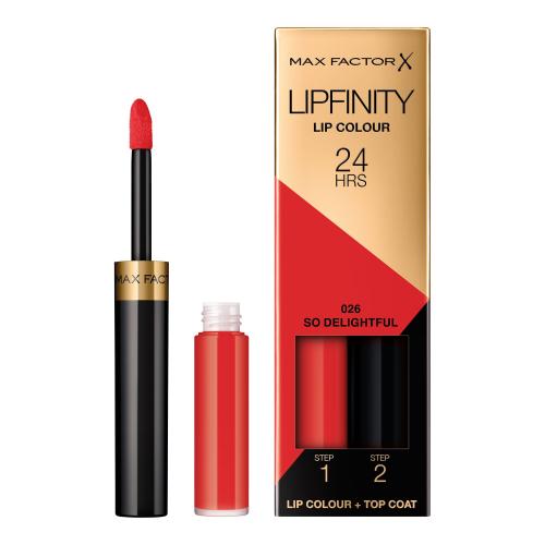 Max Factor Lipfinity 24HRS 4,2 g rúž pre ženy 026 So Delightful