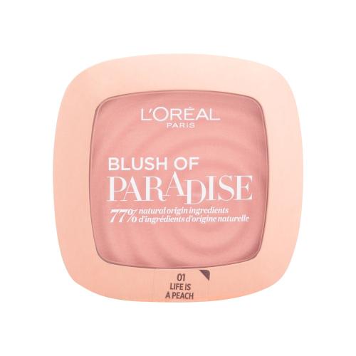 L’Oréal Paris Blush Of Paradise lícenka odtieň 01 Peach Addict 9 g