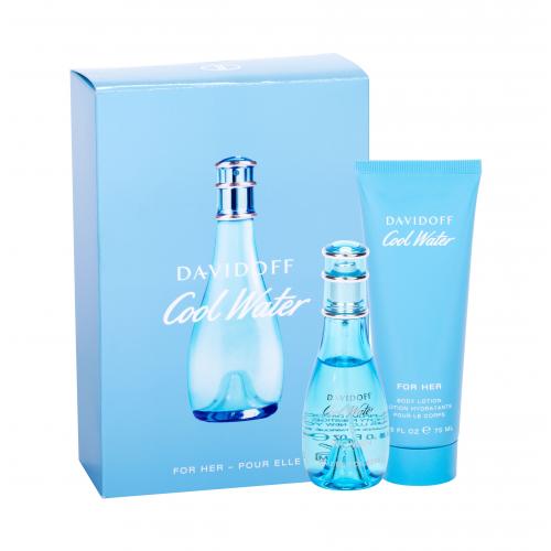 Cool Water Woman - EDT 30 ml + telové mlieko 75 ml