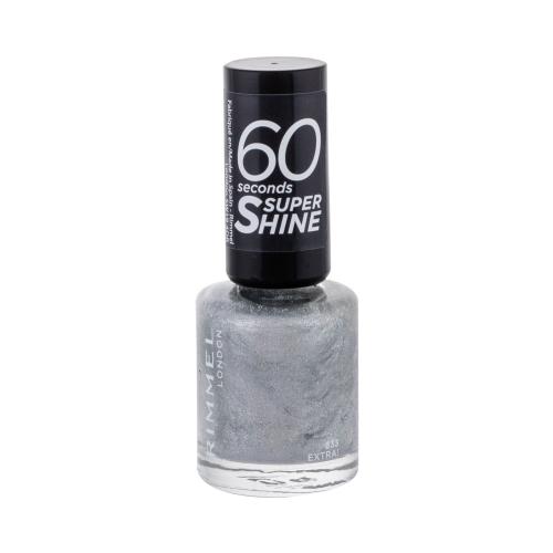 Rimmel 60 Seconds Super Shine lak na nechty odtieň 833 Extra! 8 ml