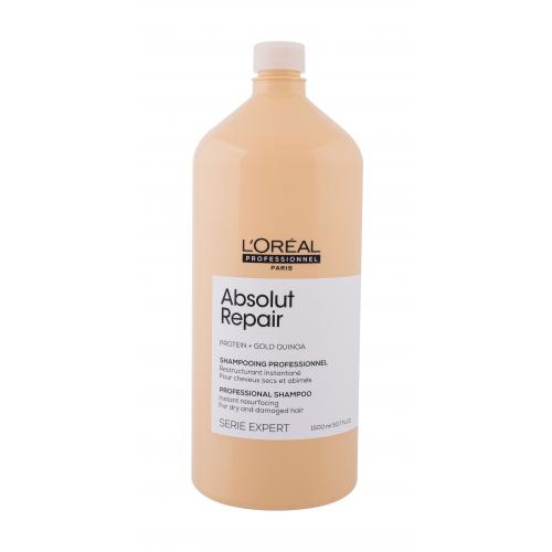 L'Oréal Professionnel Absolut Repair Professional Shampoo 1500 ml šampón pre ženy na poškodené vlasy